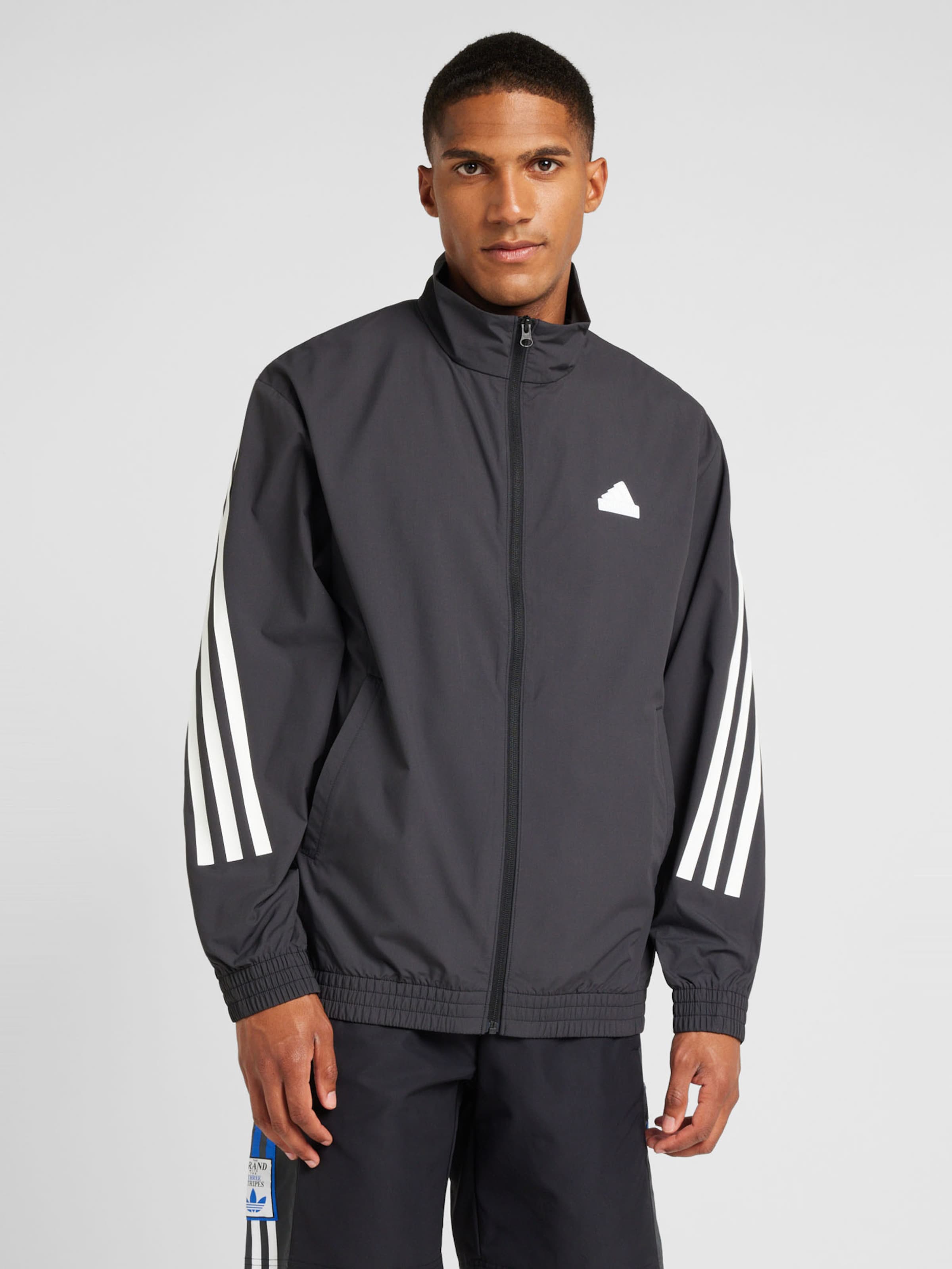 Adidas sportjacke schwarz new arrivals