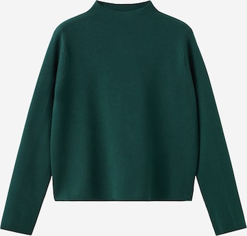 MANGO Pullover 'CHIMNEY' in Grün: Vorderseite