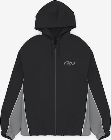 new balance Jacke 'Trackside' in Schwarz: Vorderseite