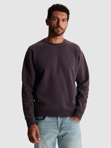 CAST IRON Sweatshirt in Lila: Vorderseite
