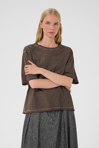 T-shirt KAREN BY SIMONSEN en marron : devant