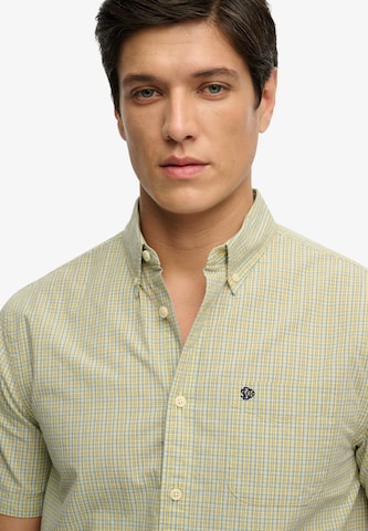 Fit confort Chemise Superdry & Co en vert