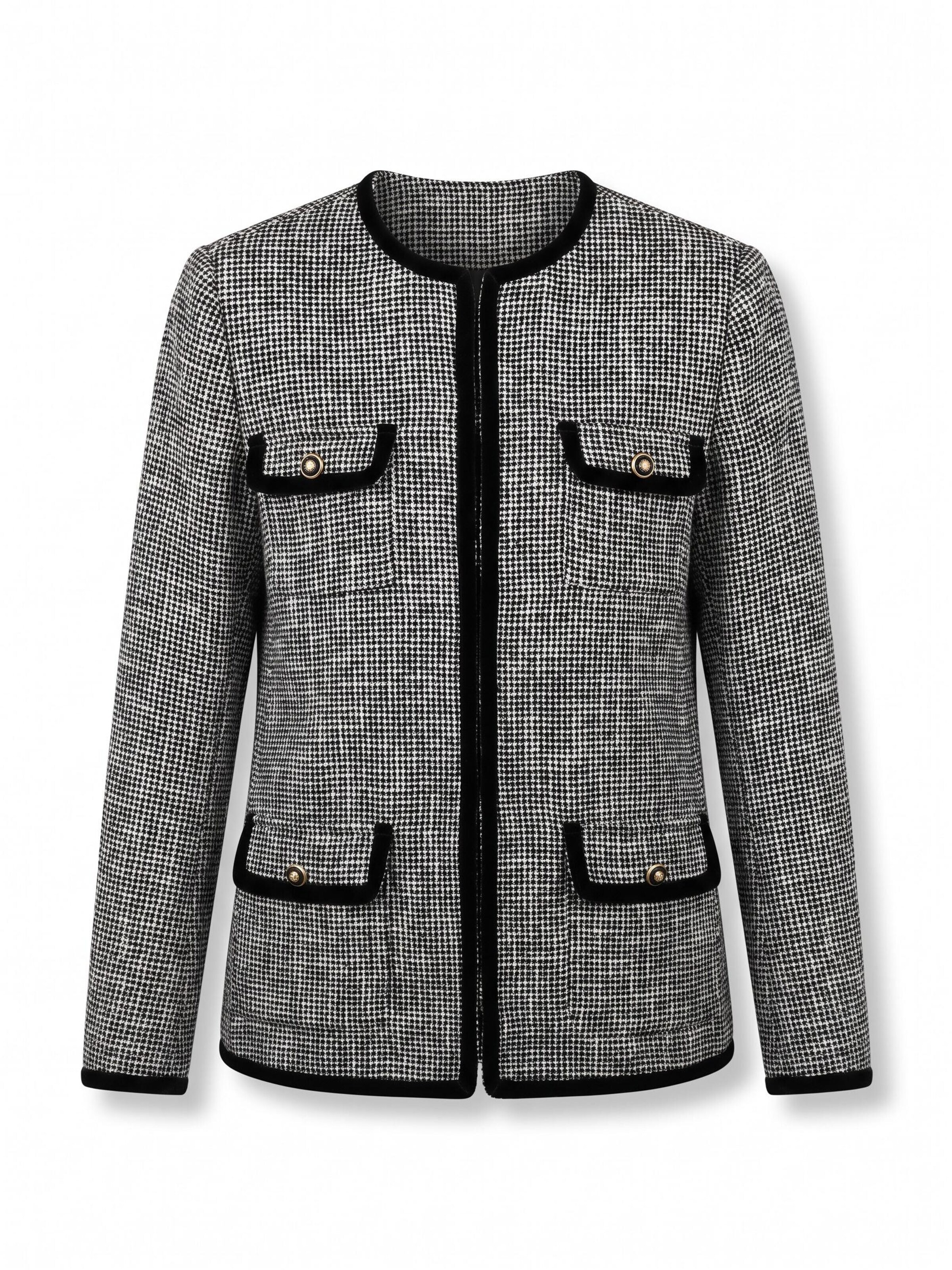 Viore Blazer 'Blazer'‌‌‌‌‌‌‌‌‌‌ in Grau: Vorderseite