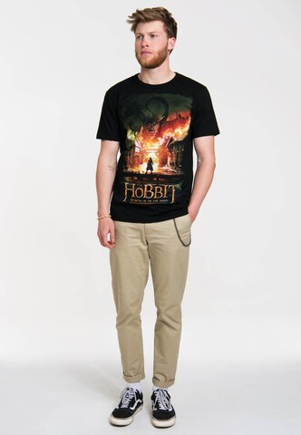 LOGOSHIRT T-Shirt 'Der Hobbit: Die Schlacht der Fünf Heere' in Schwarz
