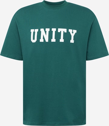 minimum T-shirt 'TEESY' i grön: framsida