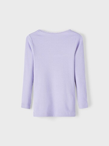 NAME IT - Camisola 'Kab' em roxo