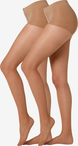 camano Feinstrumpfhose in Beige: Vorderseite