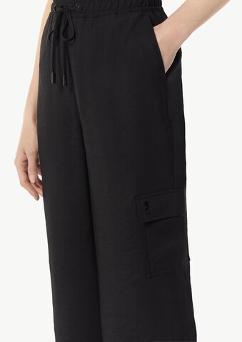 Regular Pantalon COMMA en noir