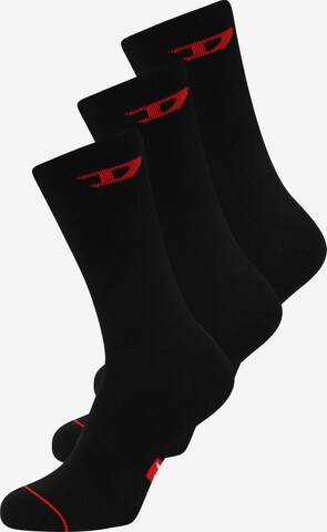 DIESEL Socks 'RAY' in Black: front