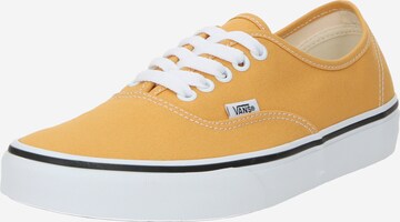 VANS - Zapatillas deportivas bajas en amarillo: frente