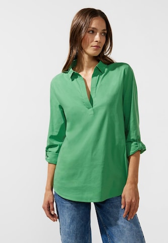 STREET ONE Blouse in Green: front