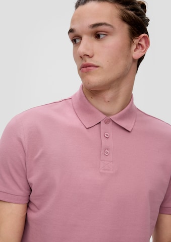 QS Poloshirt in Pink