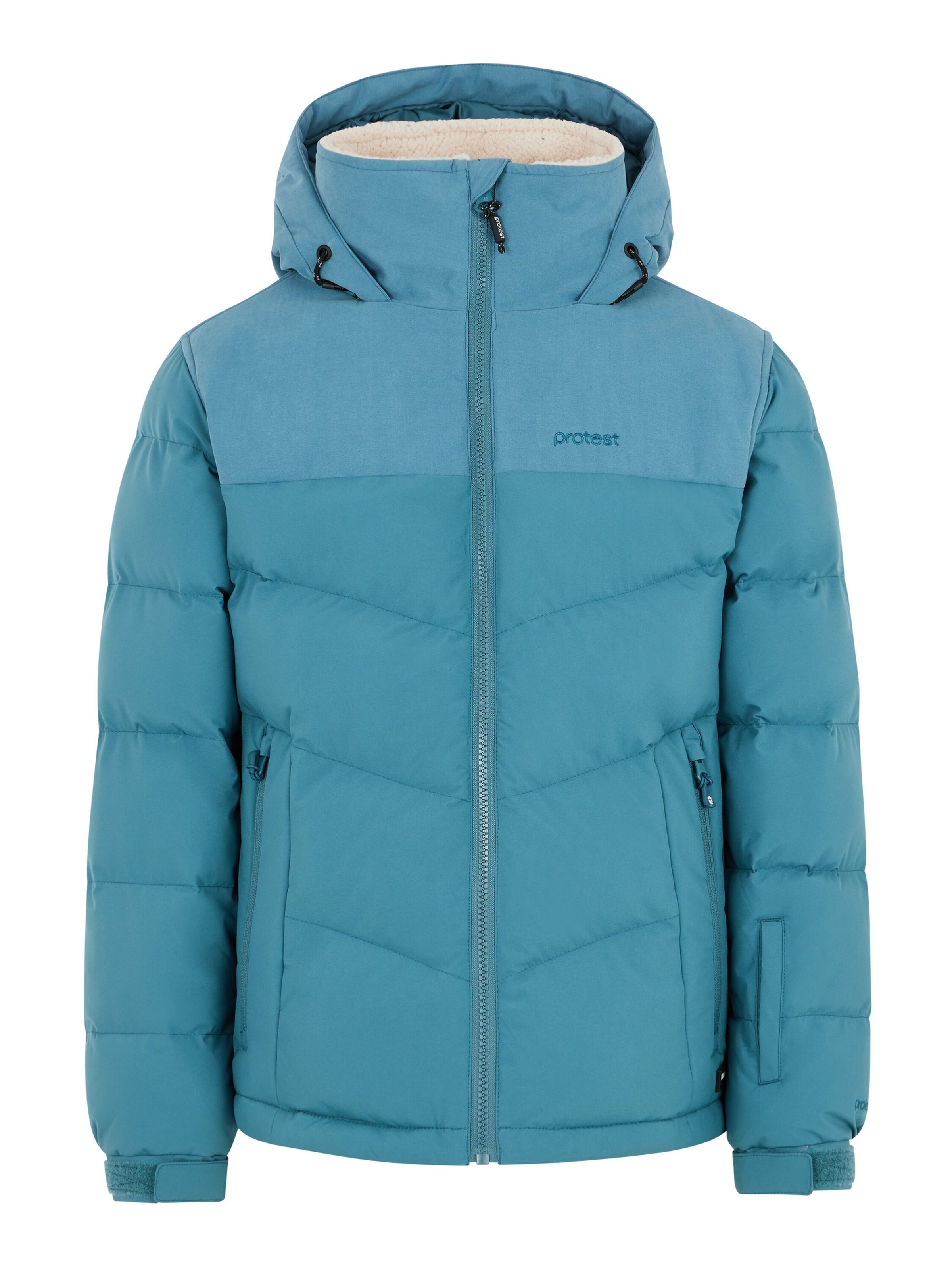 PROTEST Sportjacke 'PRTCOTINGA JR'‌‌ in Blau: Vorderseite