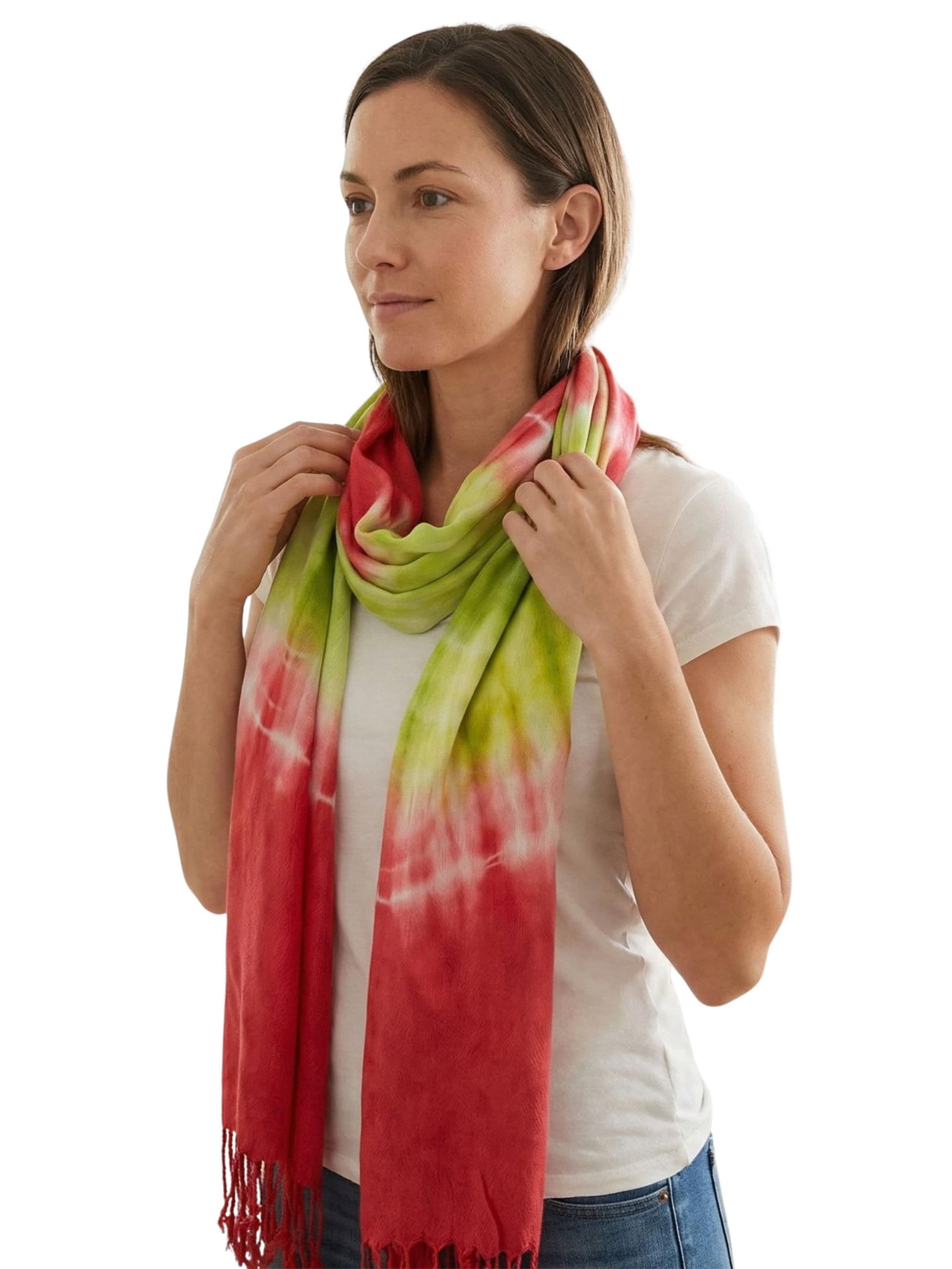 Sunsa Scarf 'Sunsa' in Red