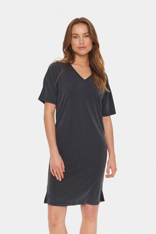 SAINT TROPEZ Kjole 'Abbie' i sort: forside