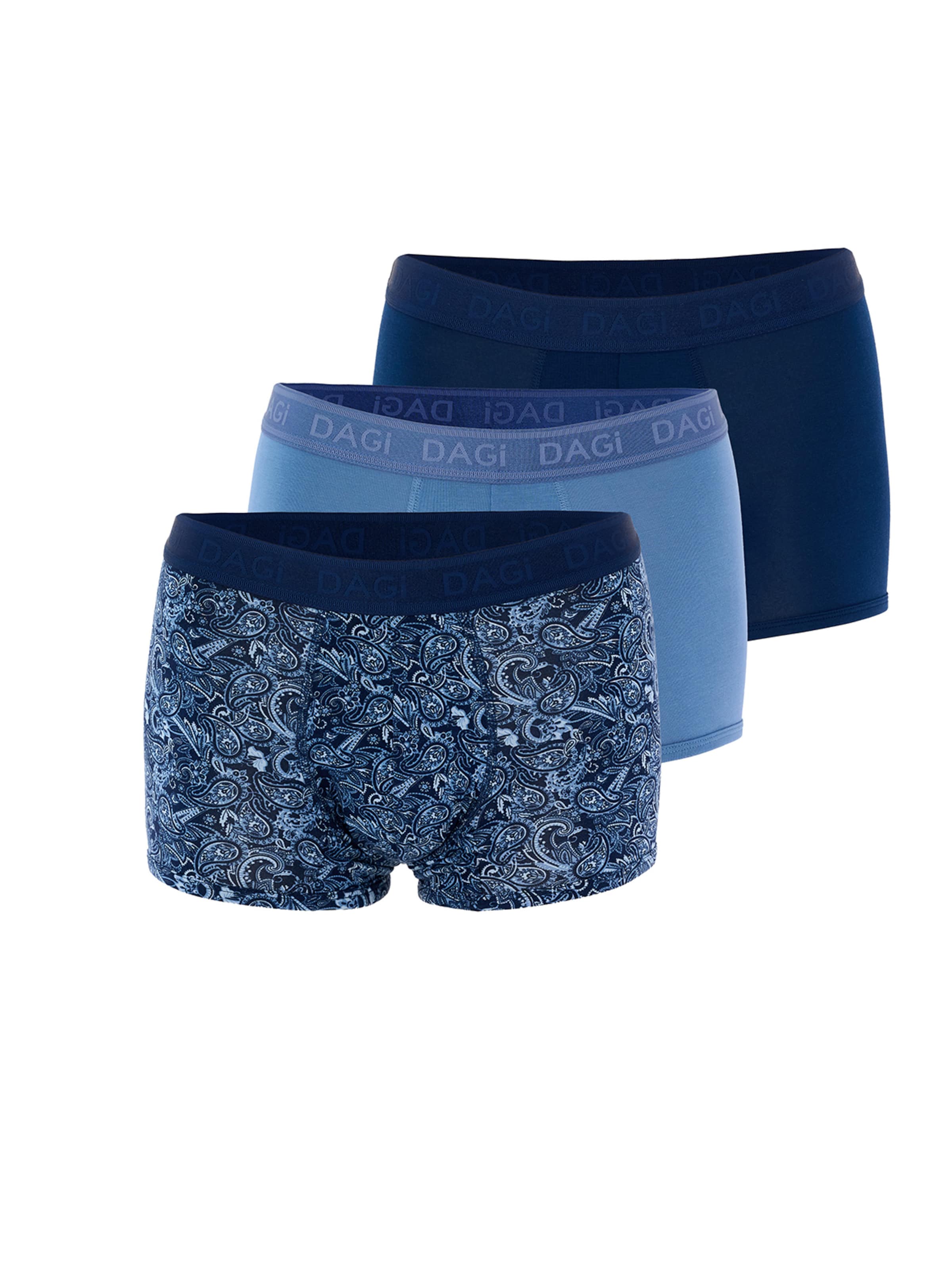 Sous-vêtements longs Dagi en bleu : devant