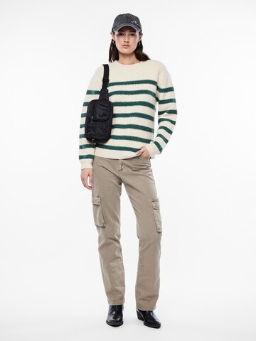 PIECES Sweater 'KLARA' in Beige