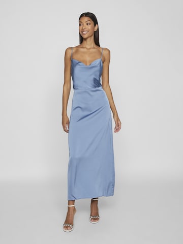 VILA Evening Dress in Blue: front