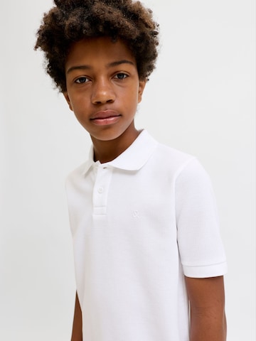 Jack & Jones Junior - Camiseta 'JJEAUSTIN' en blanco
