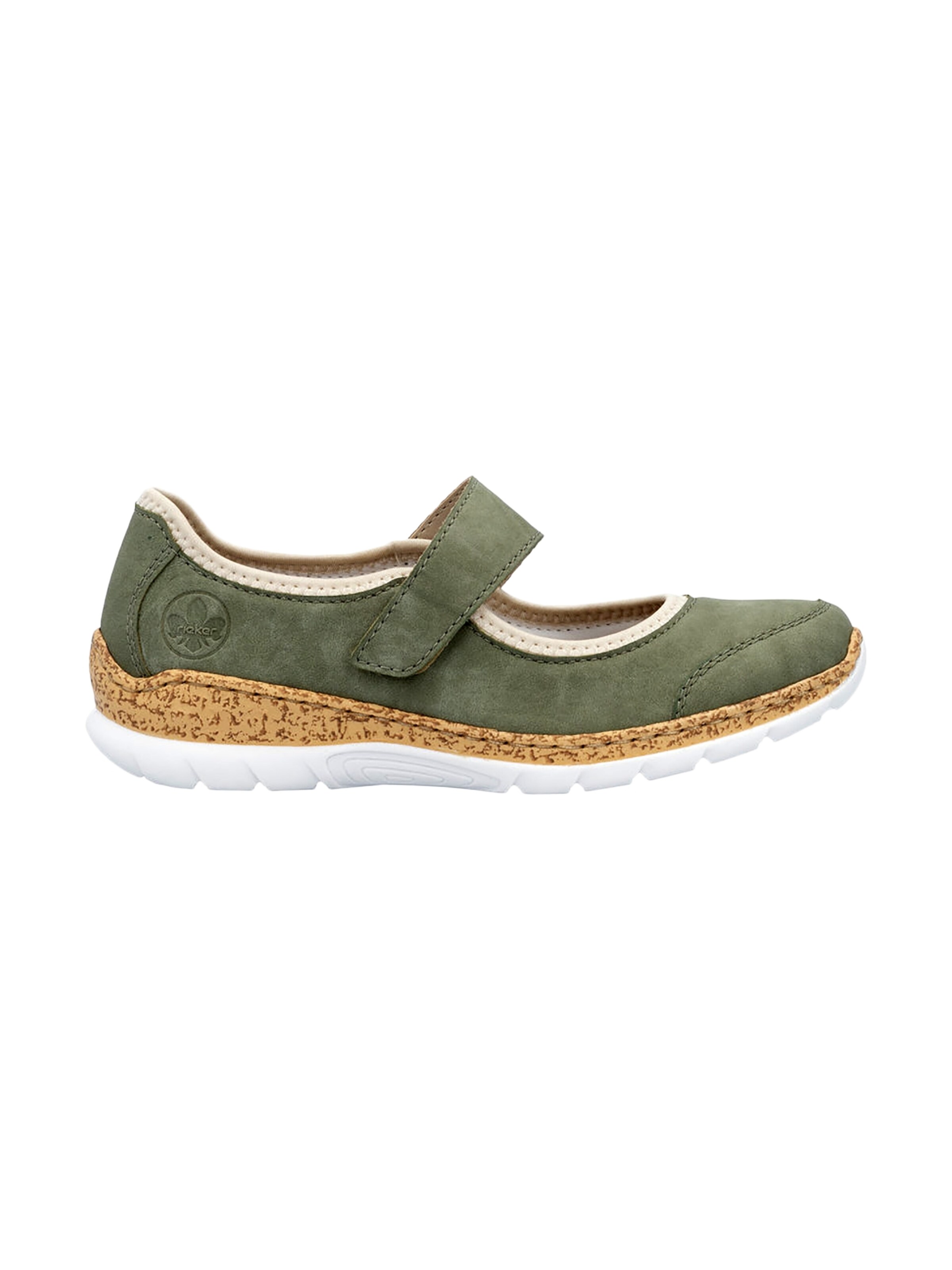 Rieker Ballerina in Groen