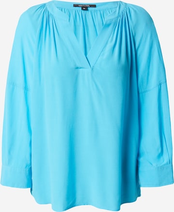 COMMA Blouse in Blauw: voorkant