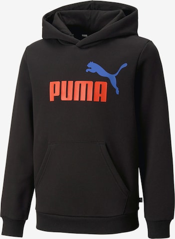 PUMA كنزة رياضية بلون أسود: الأمام