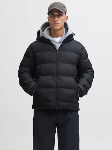 Veste mi-saison aprel en noir : devant