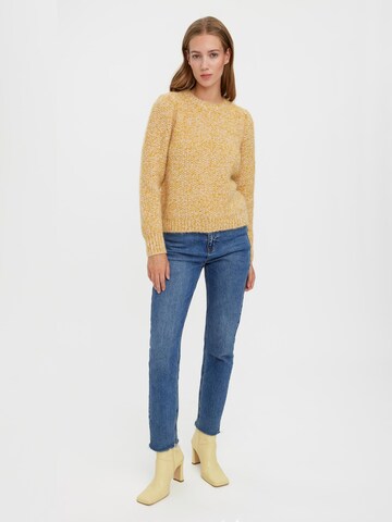 VERO MODA - Pullover 'Tesse' em amarelo