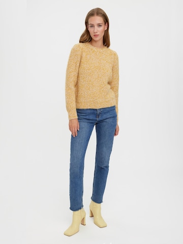 VERO MODA Sweater 'Tesse' in Yellow