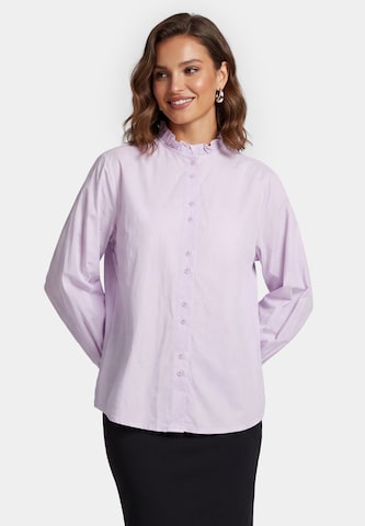 faina Blouse in Purple: front
