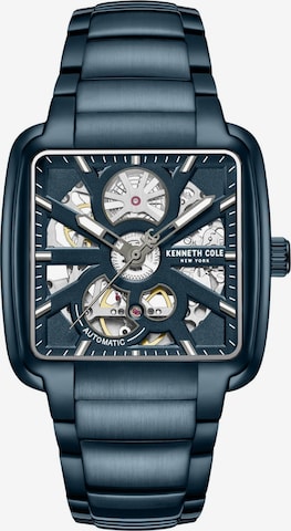 Kenneth Cole Analoog horloge 'Broome' in Blauw: voorkant