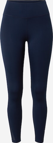 NIKE Sports trousers 'One' in Blue: front