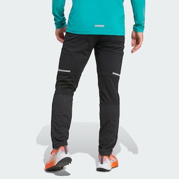 ADIDAS TERREX Slimfit Sportbroek 'Xperior' in Zwart