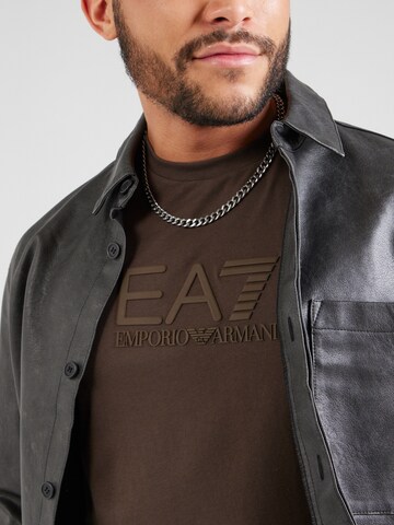 EA7 Emporio Armani Bluser & t-shirts i brun