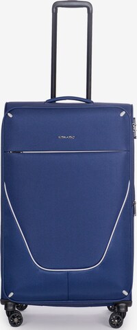 Trolley di Stratic in blu: frontale