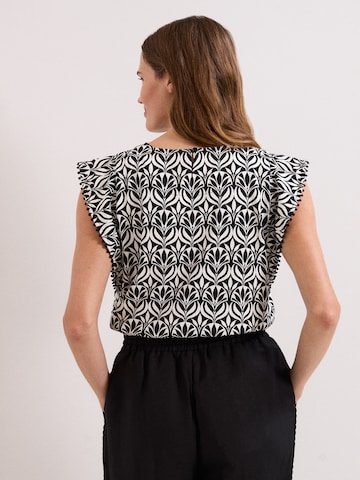 Phase Eight Top ' Beth ' in Weiß: Rückseite