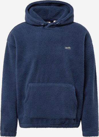 LEVI'S ® Mikina 'Cozy Up Hoodie' – modrá: přední strana