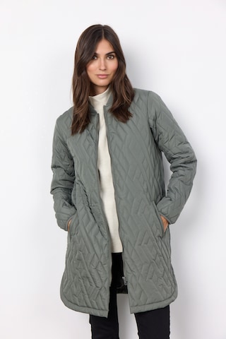 Manteau mi-saison 'FENYA' Soyaconcept en vert : devant