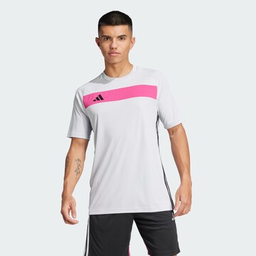 ADIDAS PERFORMANCE Функциональная футболка 'Tiro 25 Essentials' в Серый: спереди