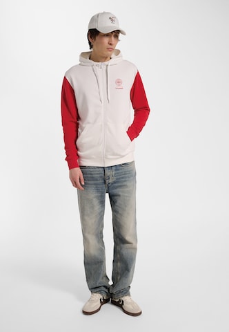 Hummel Sweatjacke in Weiß