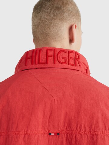 TOMMY HILFIGER Übergangsjacke in Rot