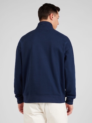 MUSTANG Sweatshirt 'BEN' in Blauw