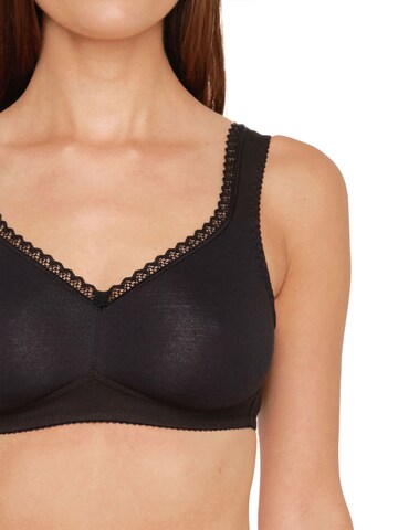 SUSA Bustier BH 'Organic Cotton'‌‌‌‌ in Schwarz