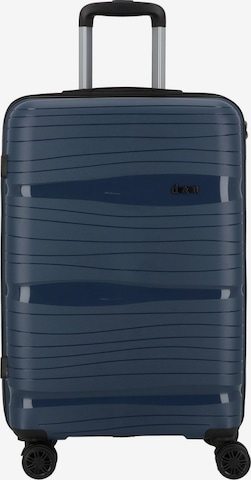 D&N Cart 'Travel Line' in Blue: front