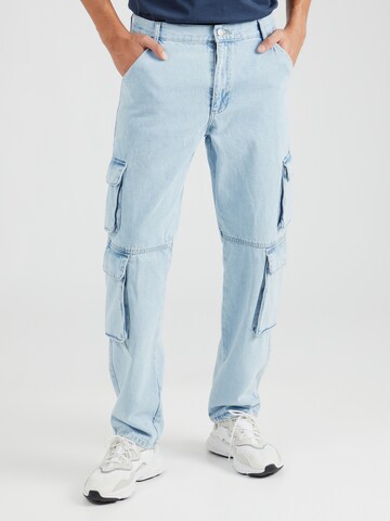 Only & Sons Regular Cargojeans 'ONSEDGE' i blå: framsida