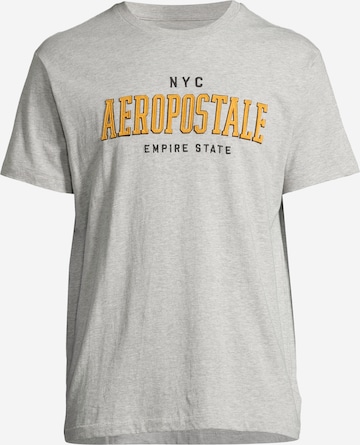 T-Shirt AÉROPOSTALE en gris : devant