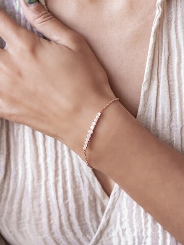 Hey Happiness Bracelet 'Tennis Glow' in Gold