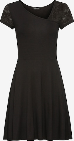 MELROSE Evening Dress in Black: front