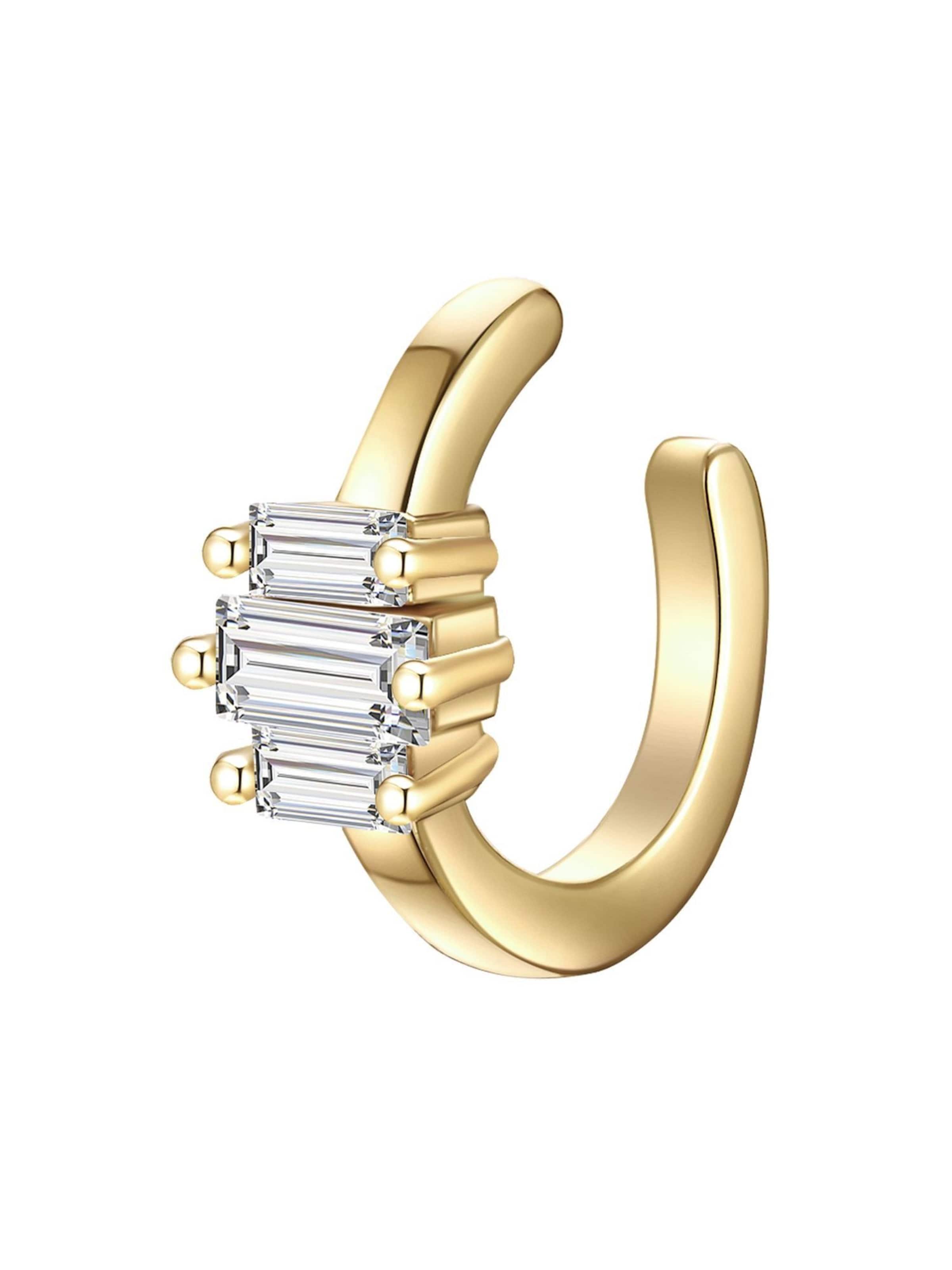 Glanzstücke München Oorbellen in Goud: voorkant