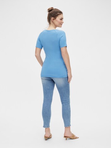 MAMALICIOUS T-Shirt 'Sussi' in Blau